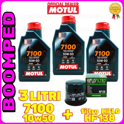 Kit tagliando olio motul 10w50 - kit,